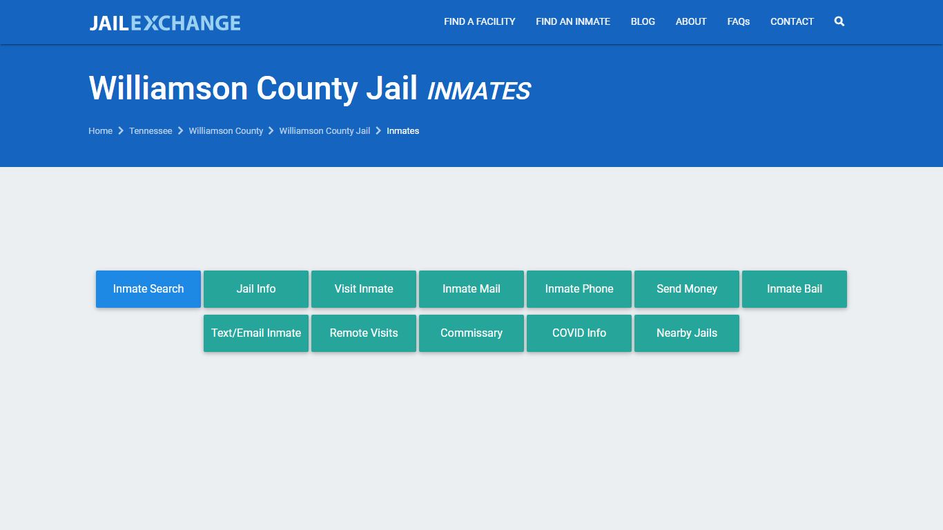 Williamson County Jail Inmates | Arrests | Mugshots | TN